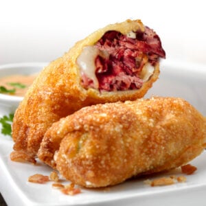 Rock’n Rueben - Corned Beef, Cheese & Sauerkraut Roll by Bari Beef