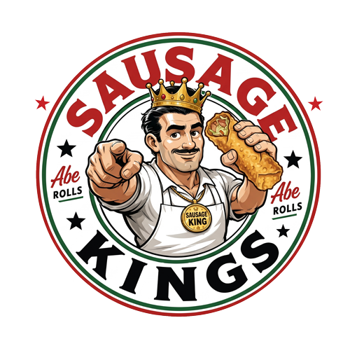 Bari Sausage Kings logo - Italian Sausage, Giardiniera & Mozzarella Rolls